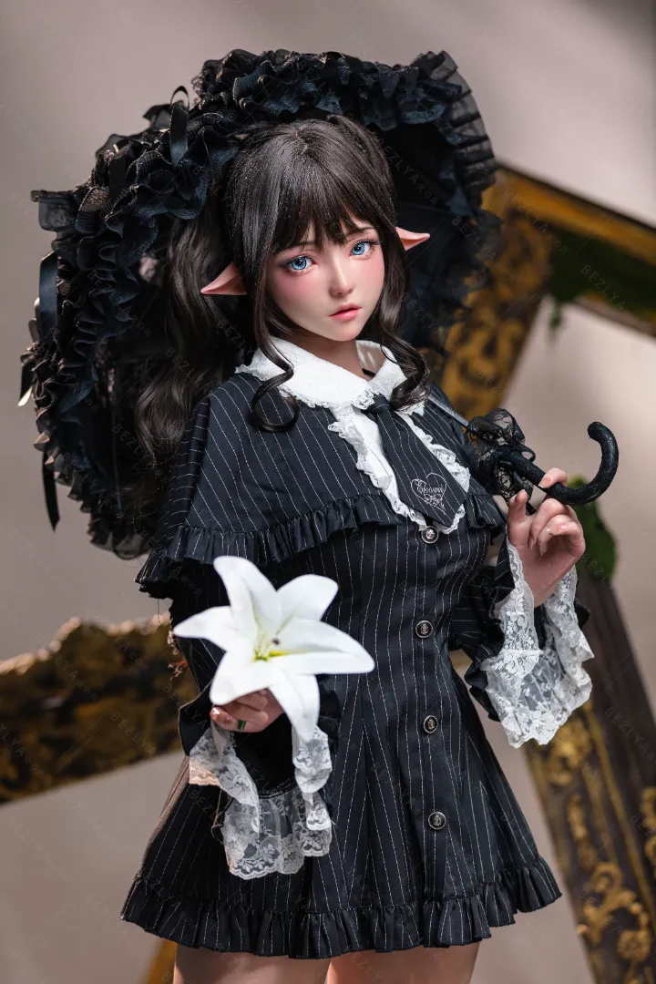 155cm (5ft1) E罩杯 輕量化 矽膠 性愛娃娃 ROS 头部 Freesia